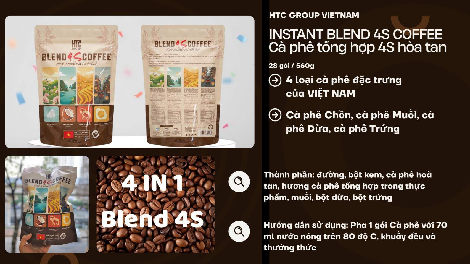 Instant Blend 4S Coffee